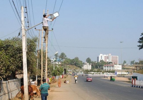 Sabroom to get facelift; LED street lights to be installed Sabroom to get facelift; LED street lights to be installed
